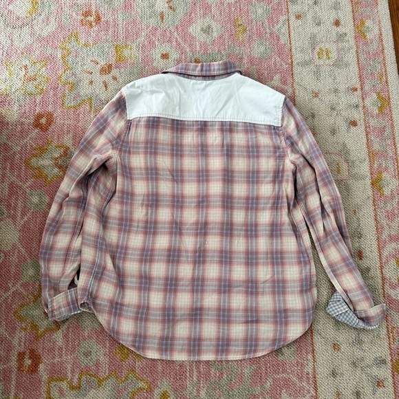 paige plaid button down - Picture 2 of 3